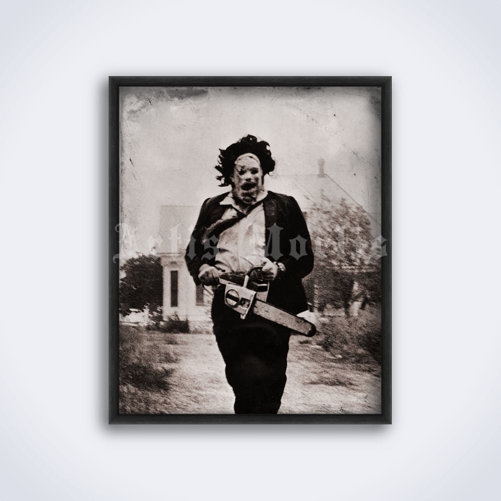 Leatherface – The Texas Chainsaw Massacre 1974 photo, horror movie poster, print (DIGITAL DOWNLOAD)