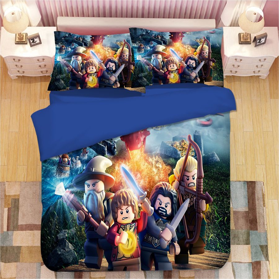 Lego Hobbit #2 Duvet Cover Quilt Cover Pillowcase Bedding Sets