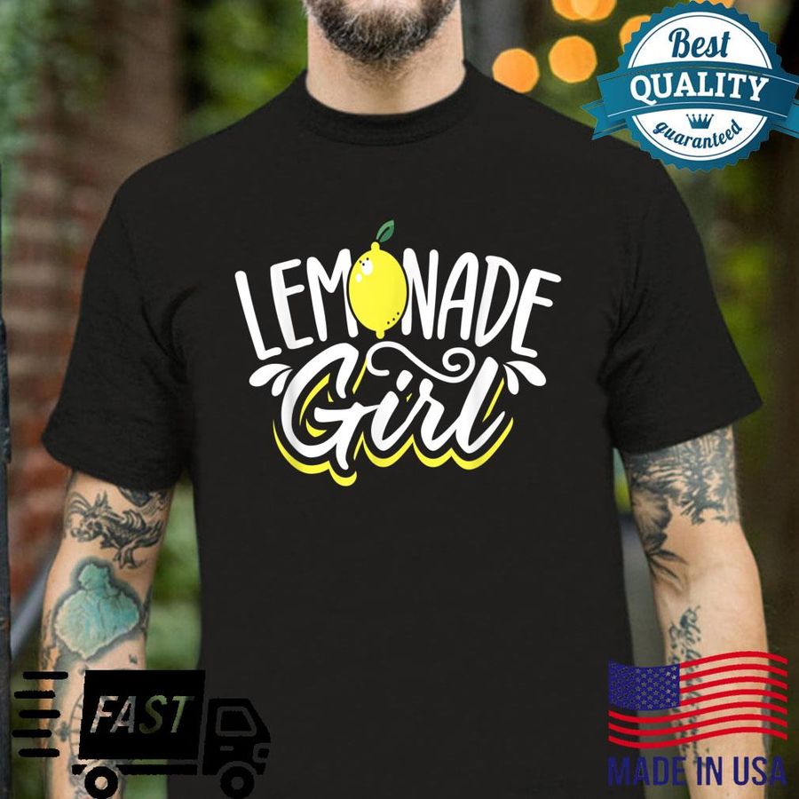 Lemonade girl and stand boss lemon juice lemonade crew Shirt