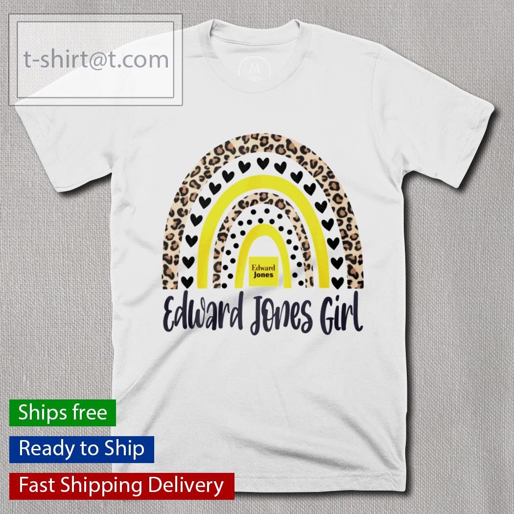 Leopard Rainbow Edwardjones Girl Shirt