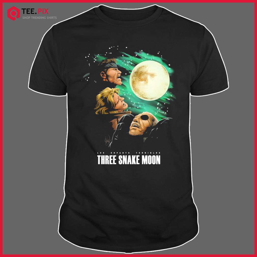 Les Enfants Terribles Three Snake Moon Shirt