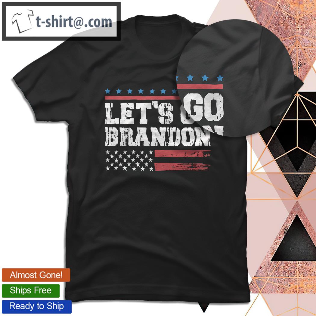 Let’s go Brandon American flag hoodie and T-shirt