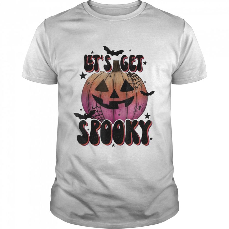 Let’s get spooky Retro Pumpkin Halloween Nightmare T Shirt