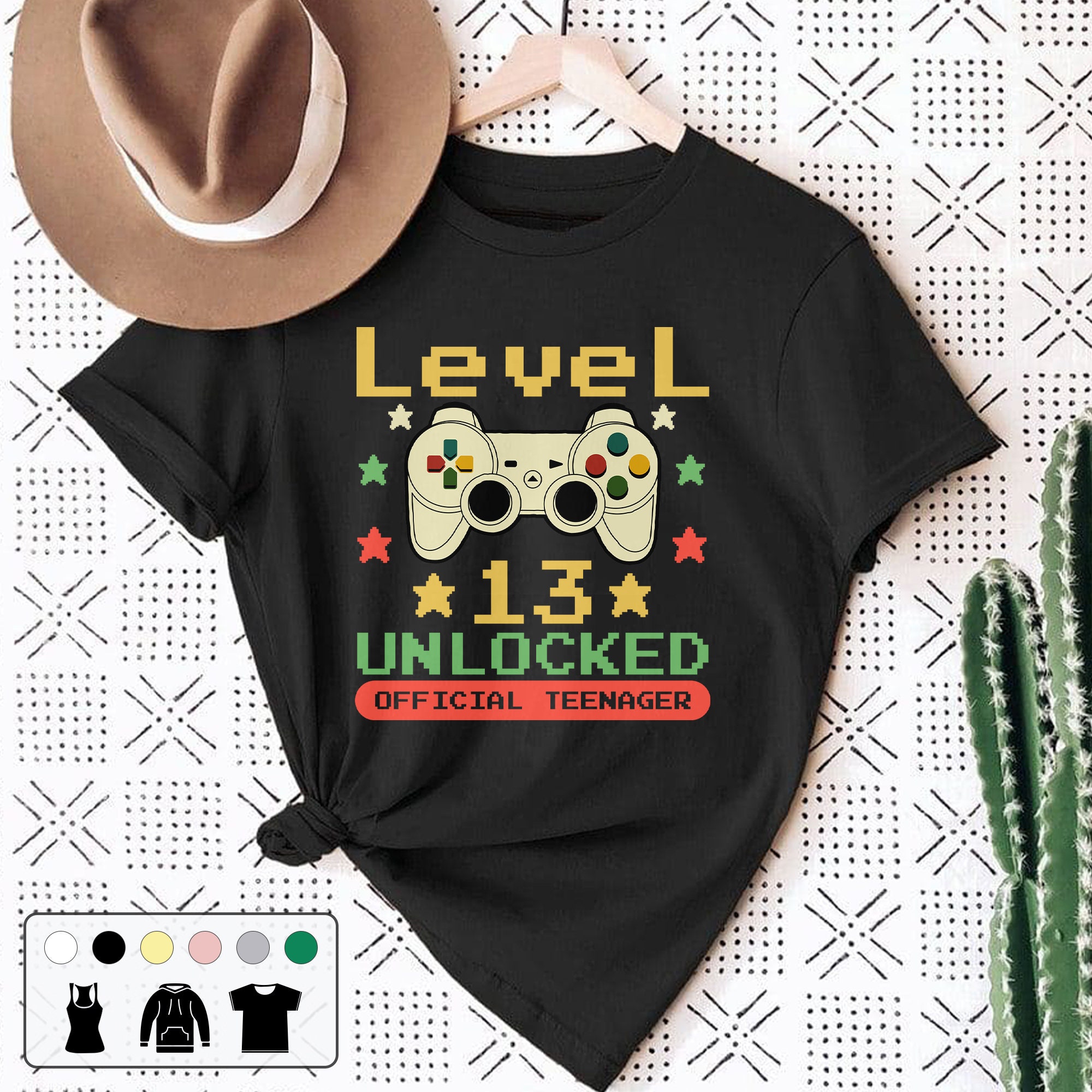 Level 13 Unlocked Official Teenager Unisex T-Shirt