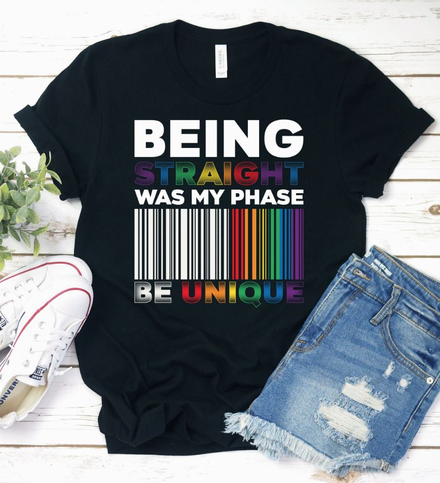 LGBT Being Straight Shirt
