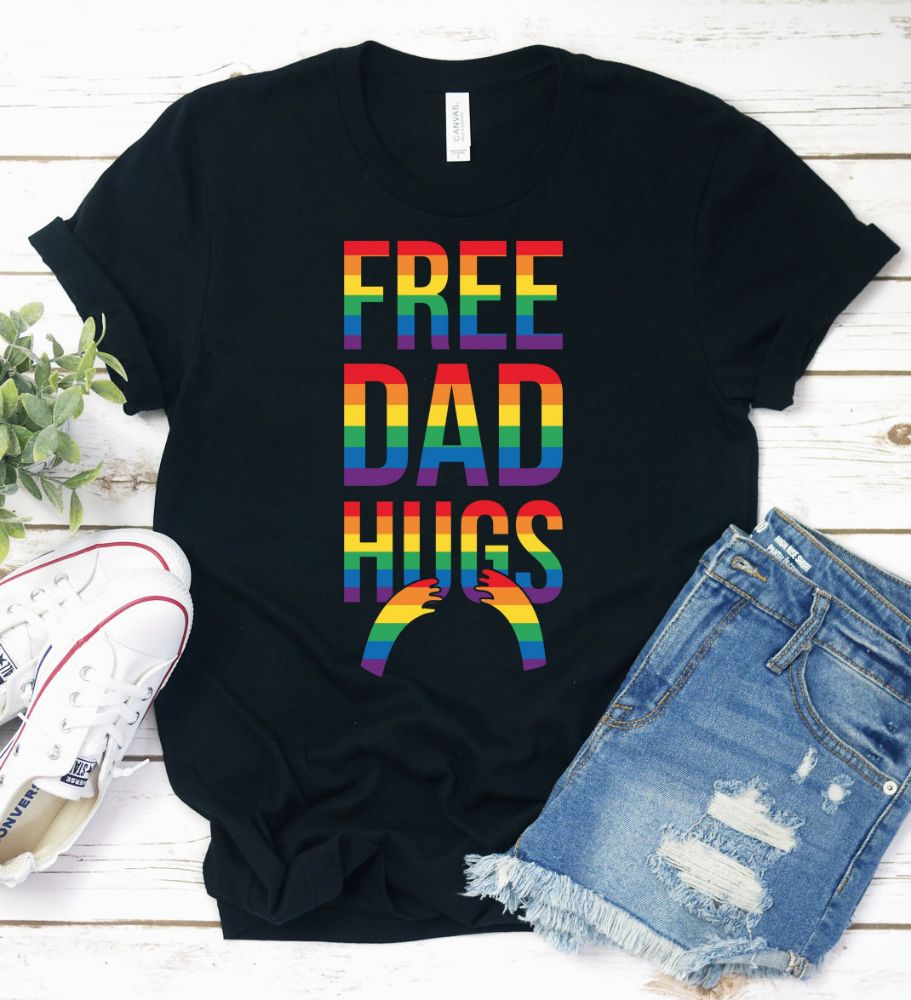 LGBT Dad Hugs Shirt