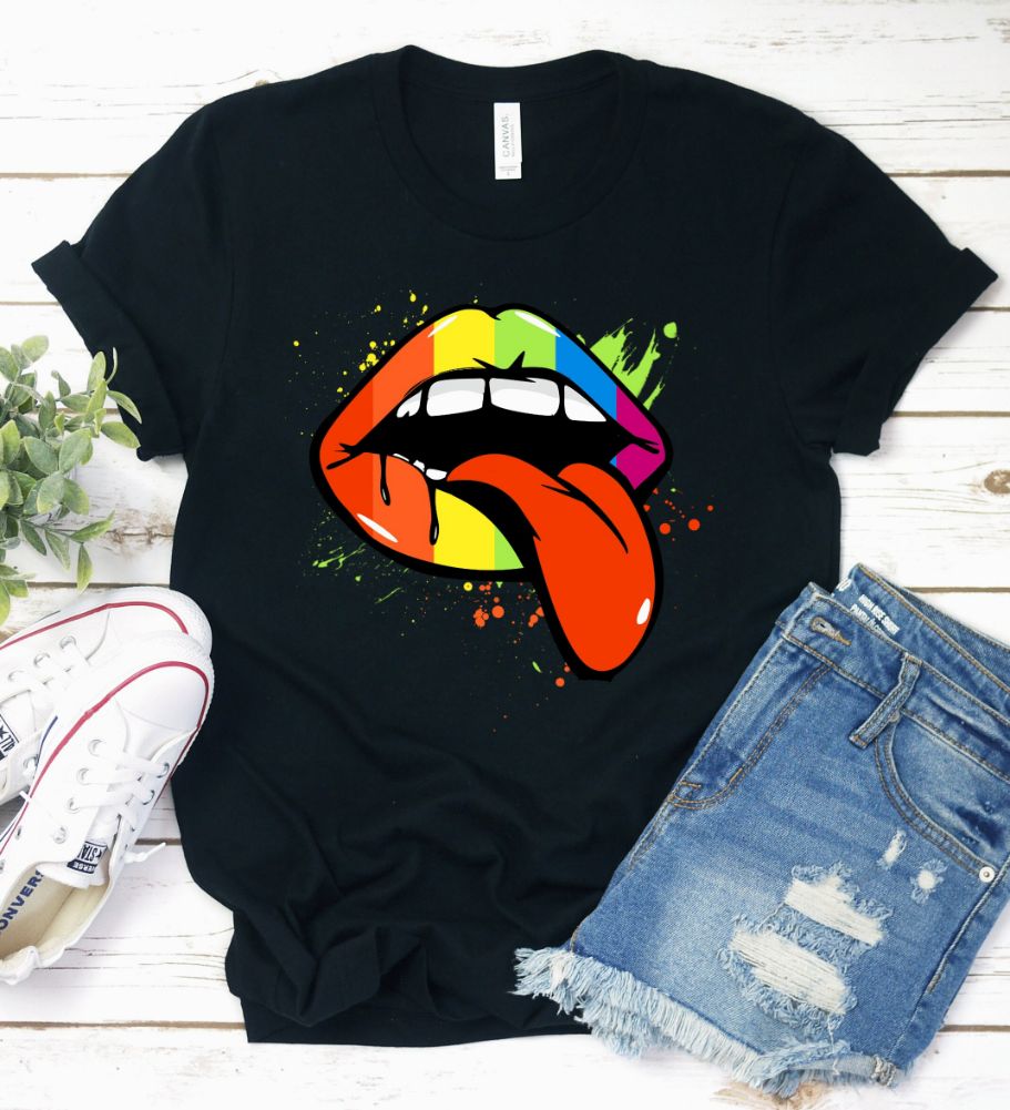 LGBTQ Lips Shirt