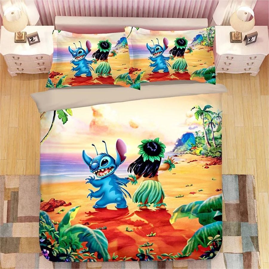 Lilo & Stitch #1 Duvet Cover Bedding Sets Pillowcase, Quilt