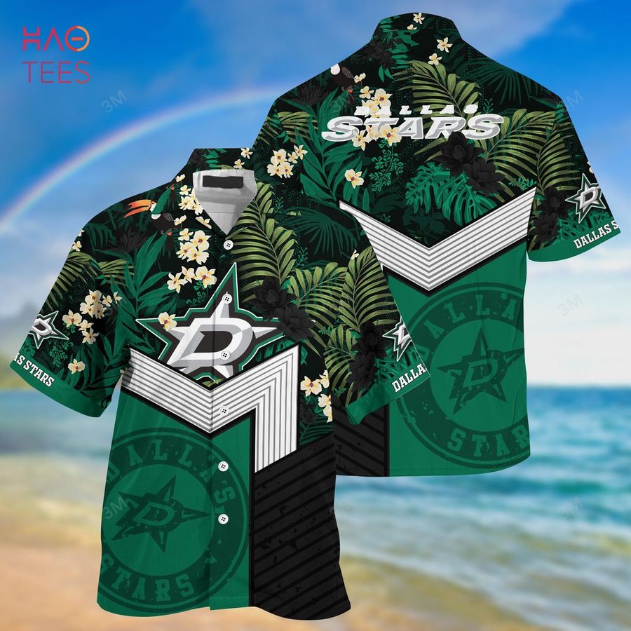 [LIMITED] Dallas Stars NHL Hawaiian Shirt And Shorts, New Collection For This Summer – P501
