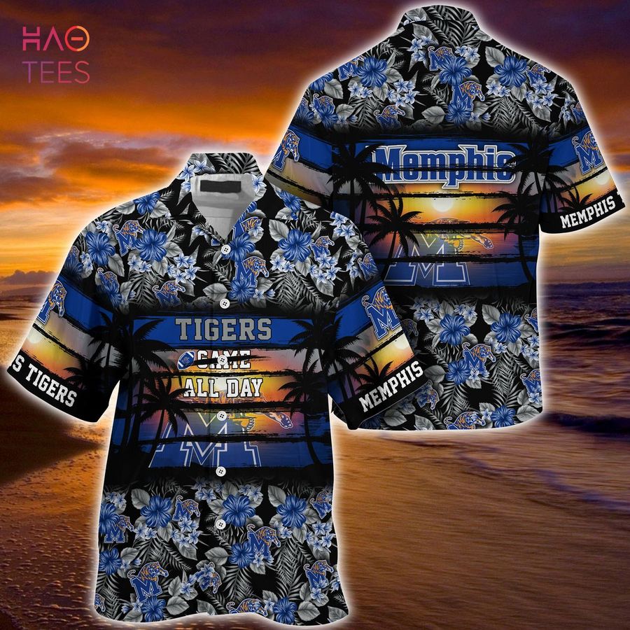 [LIMITED] Memphis Tigers Summer Hawaiian Shirt, Floral Pattern For Sports Enthusiast This Year