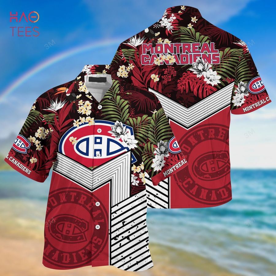 [LIMITED] Montreal Canadiens NHL Hawaiian Shirt And Shorts, New Collection For This Summer Limited Edition