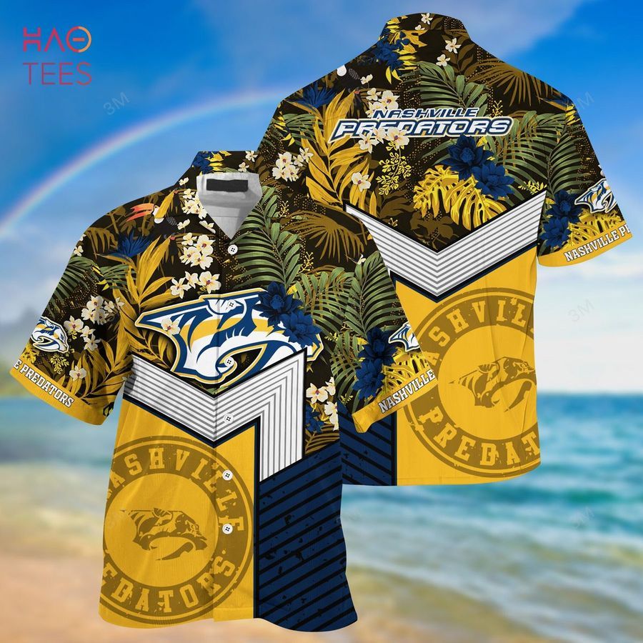 [LIMITED] Nashville Predators NHL Hawaiian Shirt And Shorts, New Collection For This Summer Limited Edition