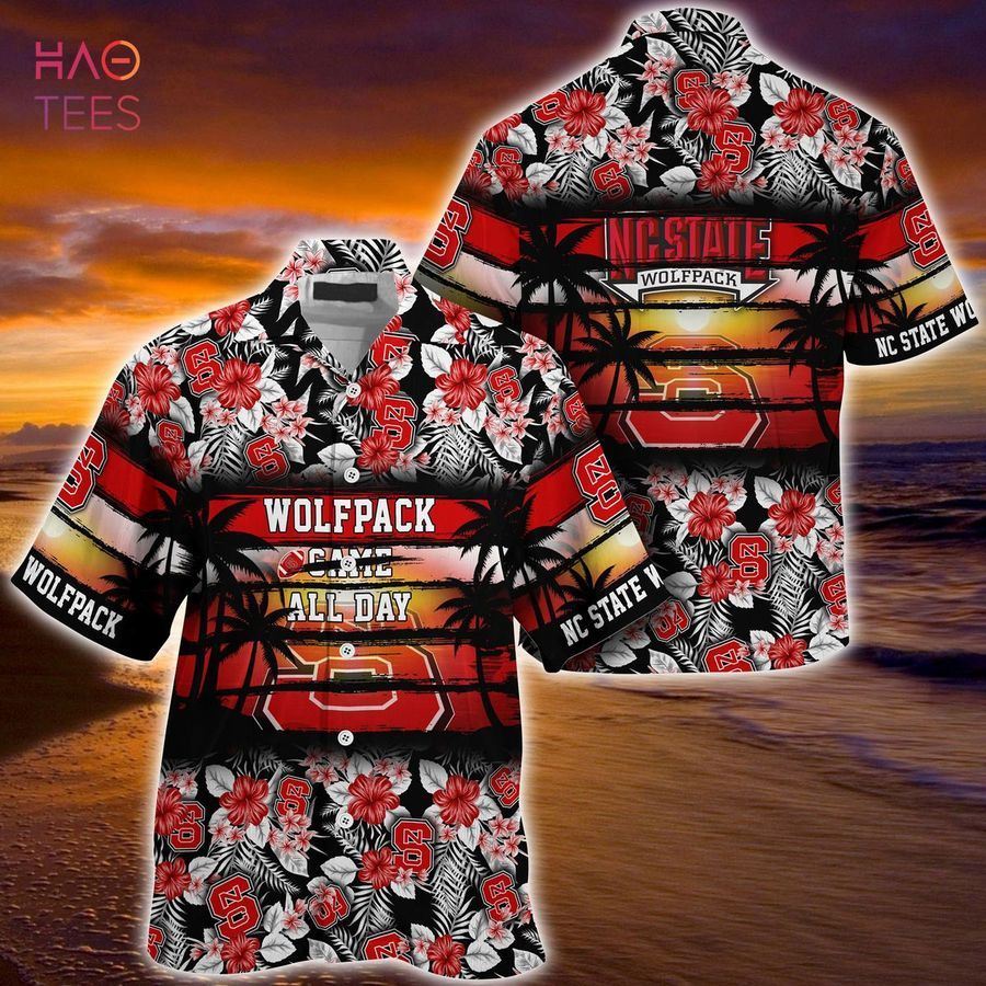 [LIMITED] NC State Wolfpack Summer Hawaiian Shirt, Floral Pattern For Sports Enthusiast This Year