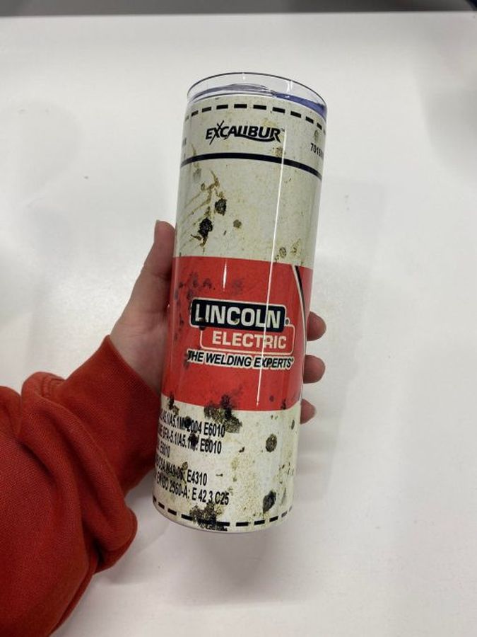 Lincoln Welding Rods Skinny Tumbler 20oz and 30oz