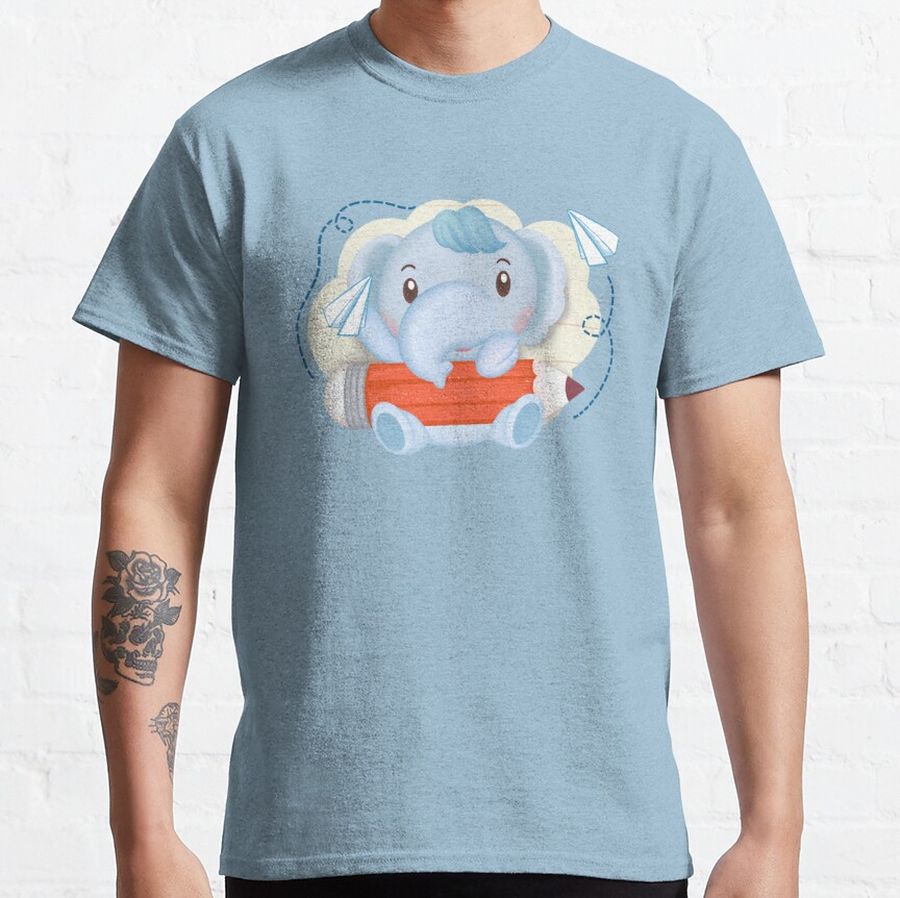 littli elephant boy Classic T-Shirt