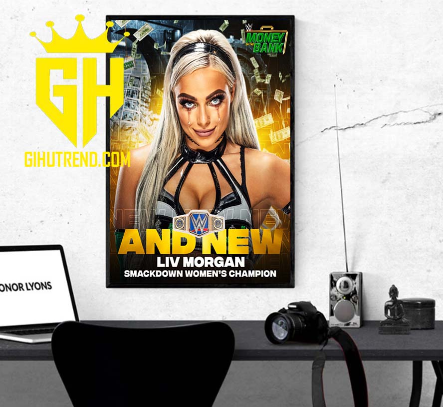 LIV Morgan Smackdown Womens Champions Money In The Bank Poster Canvas