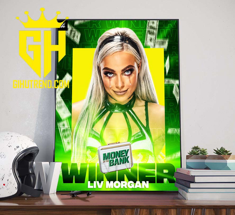 LIV Winner Money In The Bank 2022 Poster Canvas