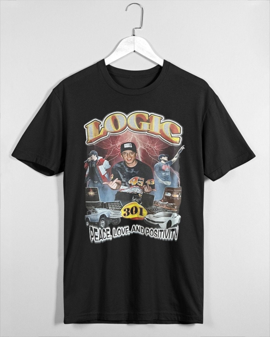 Logic Peace Love And Positivity Vinyl Days Shirt