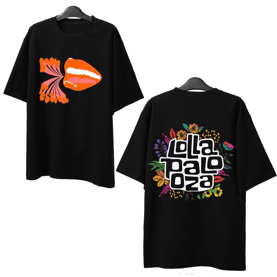 Lollapalooza 2022 Music Festival Dua Lipa Bts Unisex T-Shirt