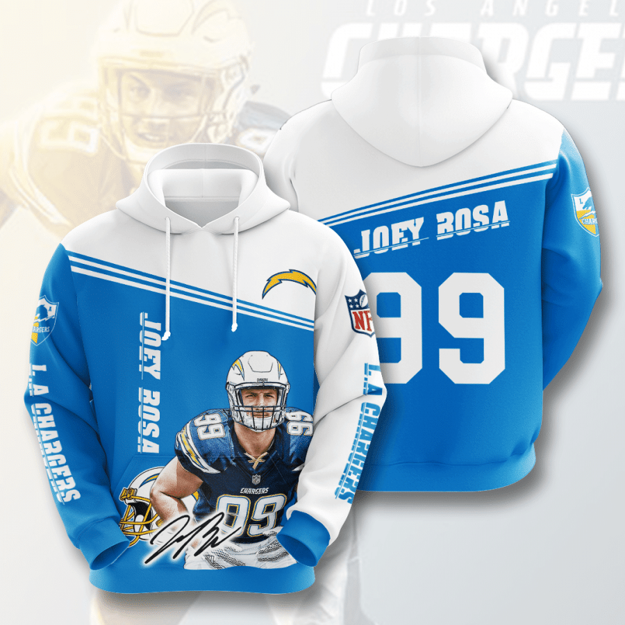 Los Angeles Chargers No1031 Custom Hoodie 3D