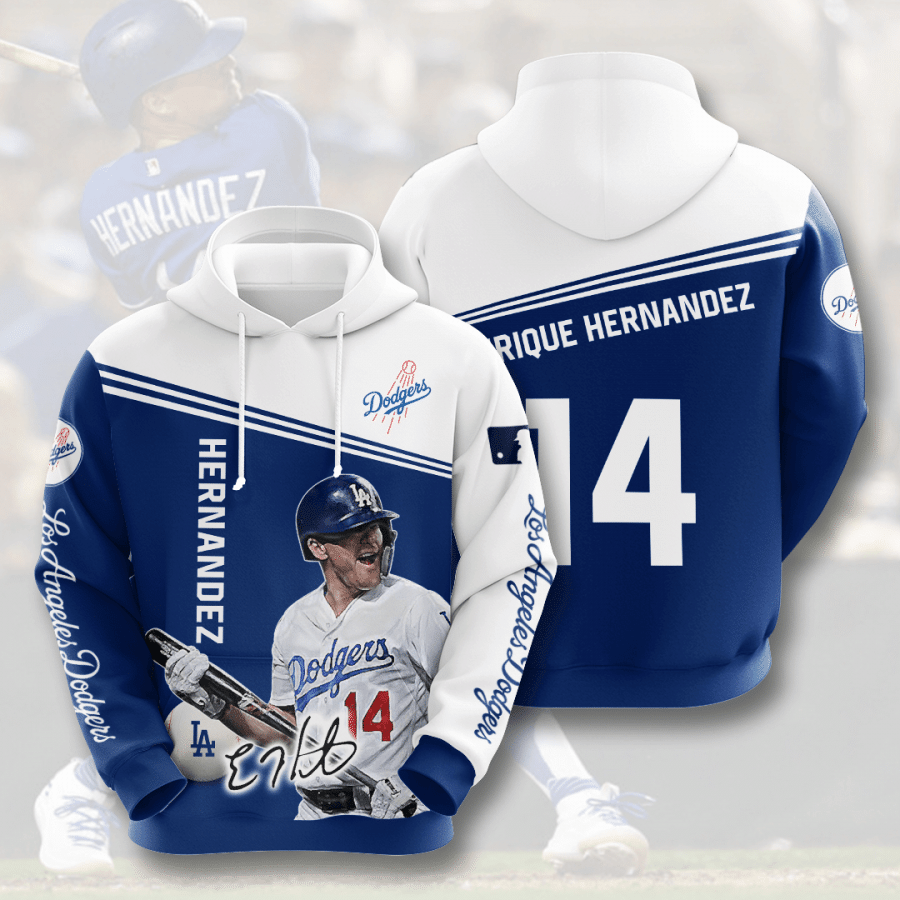 Los Angeles Dodgers Enrique Hernandez 3D Hoodie Sweatshirt For Fans Men Women All Over Printed Hoodie