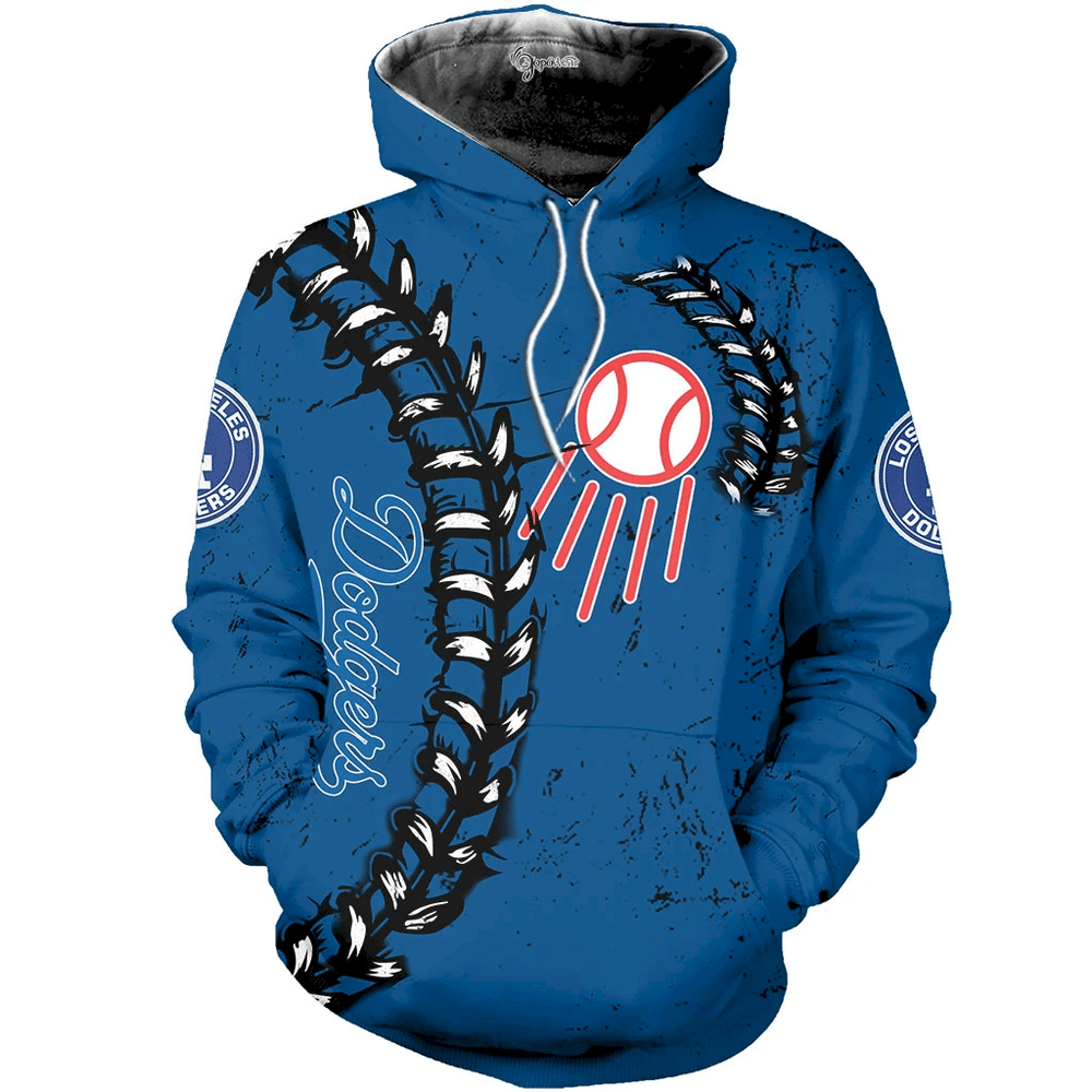 Los Angeles Dodgers New Full All Over Print S1552 Hoodie