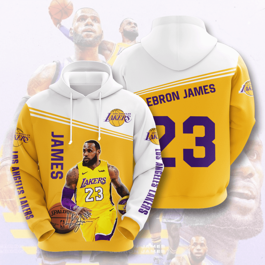 Los Angeles Lakers No1063 Custom Hoodie 3D