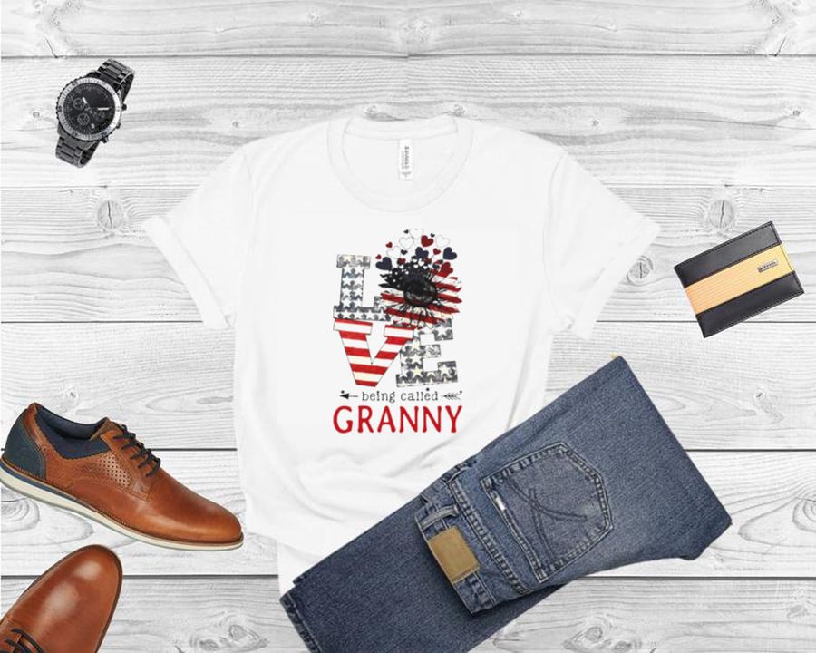 Love Being Called Granny 4th Of July Shirt