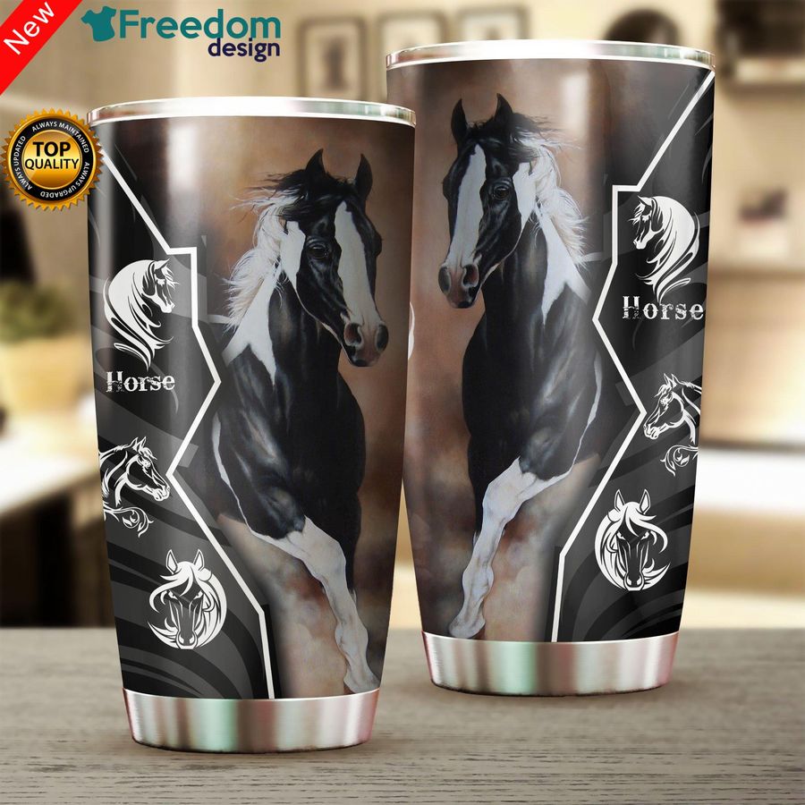 Love Horse Stainless Steel Tumbler Cup 20oz, Tumbler Cup 30oz, Straight Tumbler 20oz