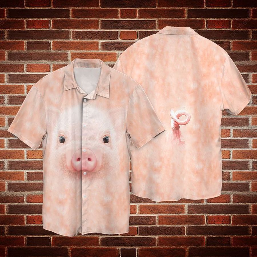 Love Pigs For men And Women Graphic Print Short Sleeve Hawaiian Casual Shirt Y97 - 4109