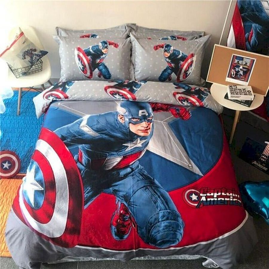Luxury Bedding Set Captain America 08 Bedding Sets Quilt Sets