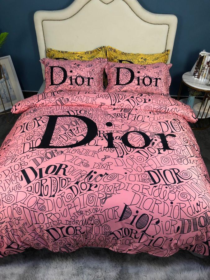 Bedsheets๑Canadian Printed Bed Sheets Christian Dior Gucci Chanel  Signature Designs  Shopee Philippines