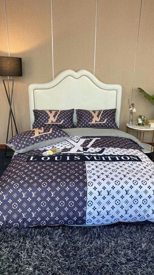 Lv Luxury Brand Lv Type 03 Bedding Sets Quilt Sets