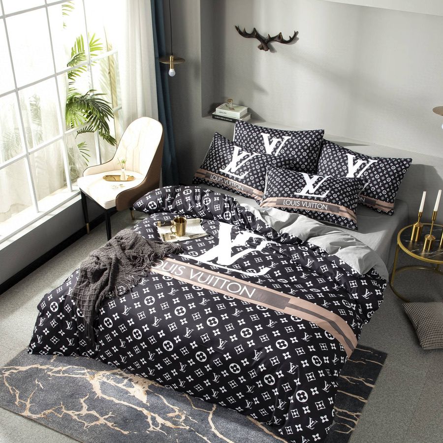 Lv Luxury Brand Lv Type 170 Bedding Sets Quilt Sets