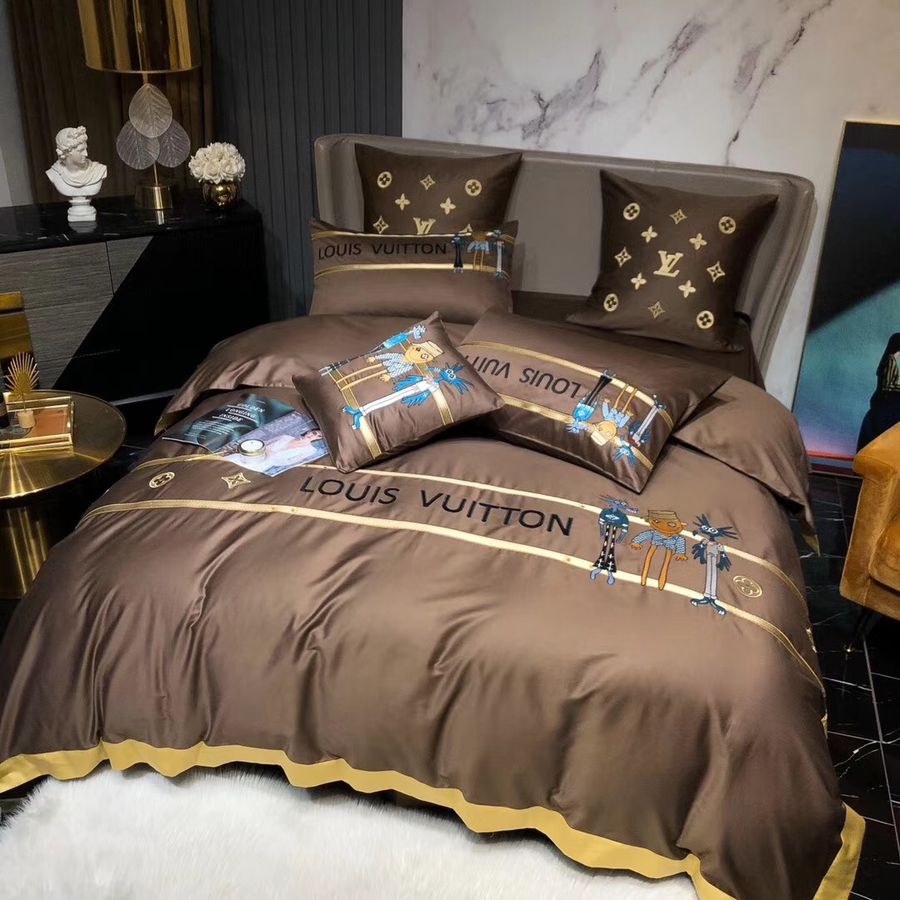 Lv Luxury Brand Lv Type 181 Bedding Sets Quilt Sets