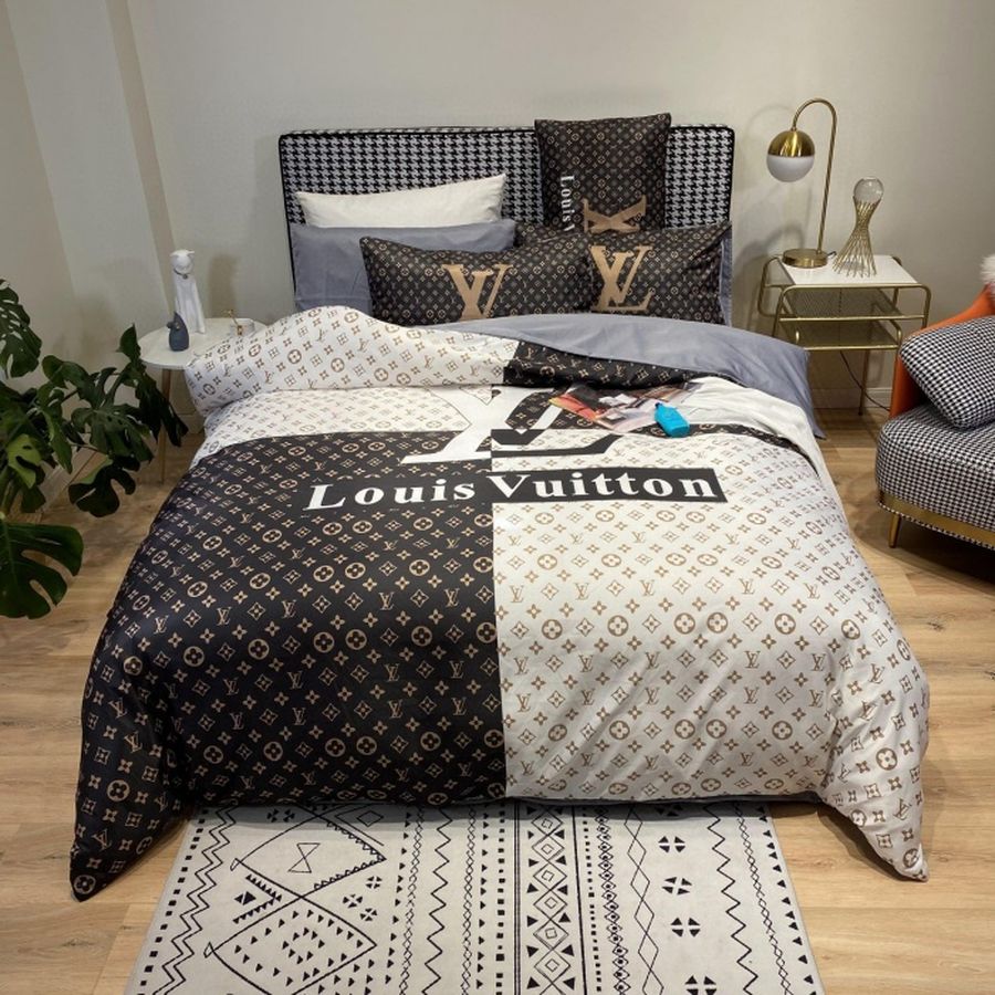 Lv Luxury Brand Lv Type 24 Bedding Sets Quilt Sets