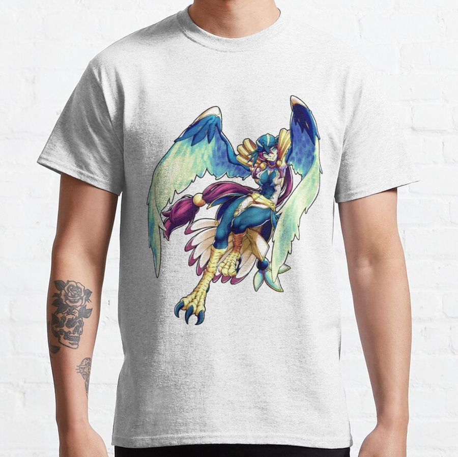 Lyrilusc - Ensemblue Robin Art Classic T-Shirt