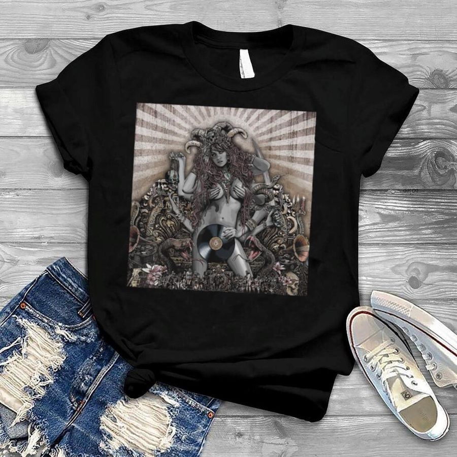 Ma Kali The Divine Mother Music vinyl Dark Grunge Art T Shirt
