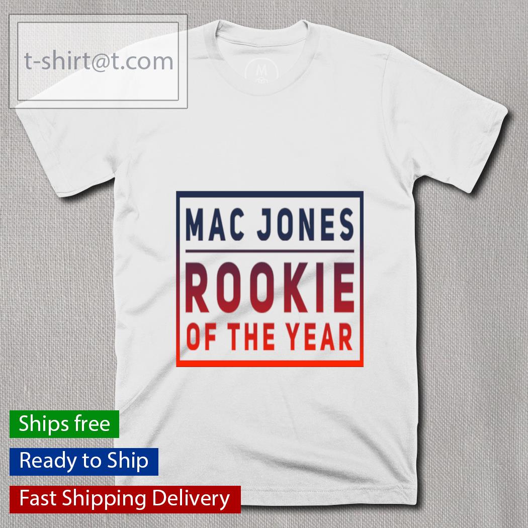 Mac Jones rookie of the year shirt