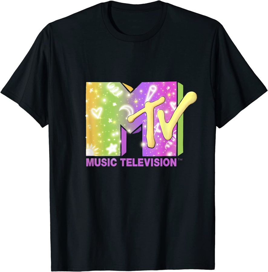 Mademark x MTV - The official MTV Logo with neon party elements