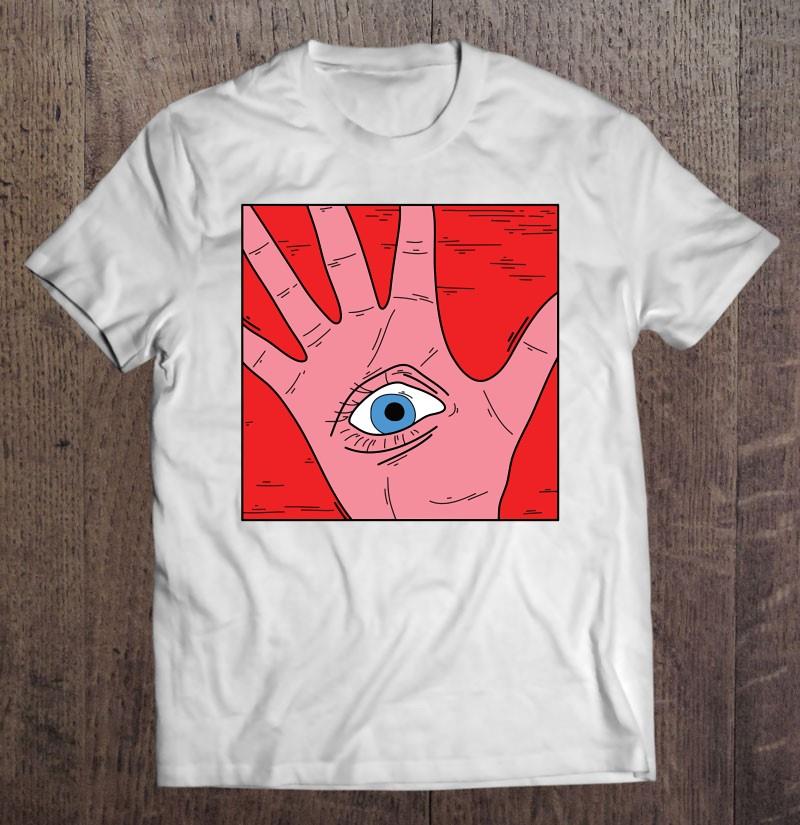 Magyarmelcsi Hand Eye Halloween T-shirt