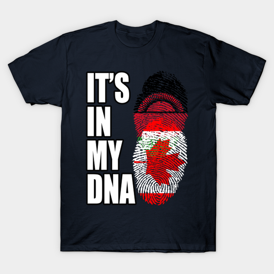 Malawian And Canadian Mix Heritage DNA Flag T-shirt, Hoodie, SweatShirt, Long Sleeve.png