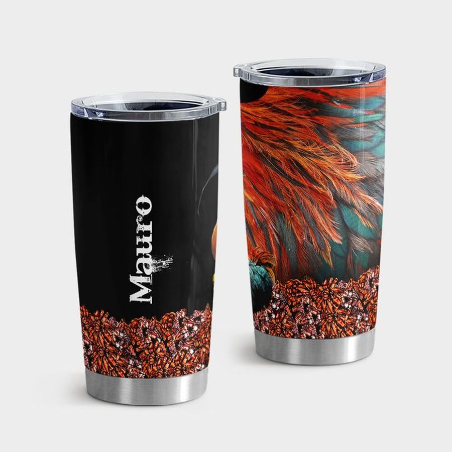 Male Chicken Tumbler Cups, Rooster Farm Tumbler Tumbler Cup 20oz , Tumbler Cup 30oz, Straight Tumbler 20oz