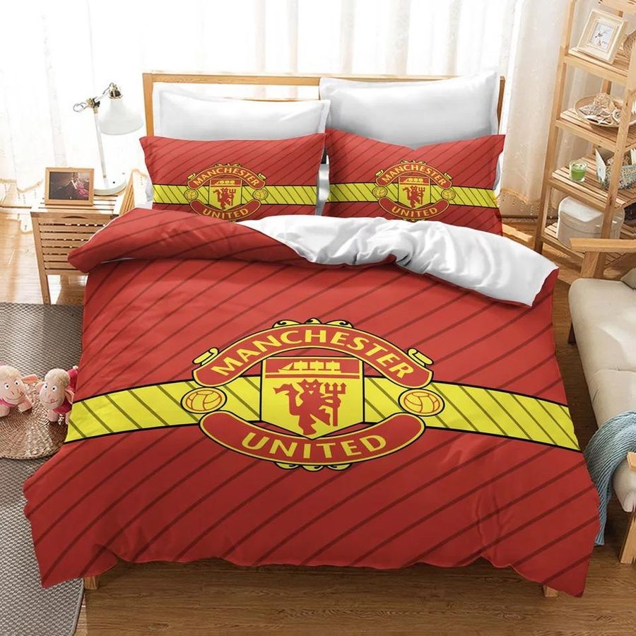 Manchester United Football Club #3 Duvet Cover Quilt Cover Pillowcase