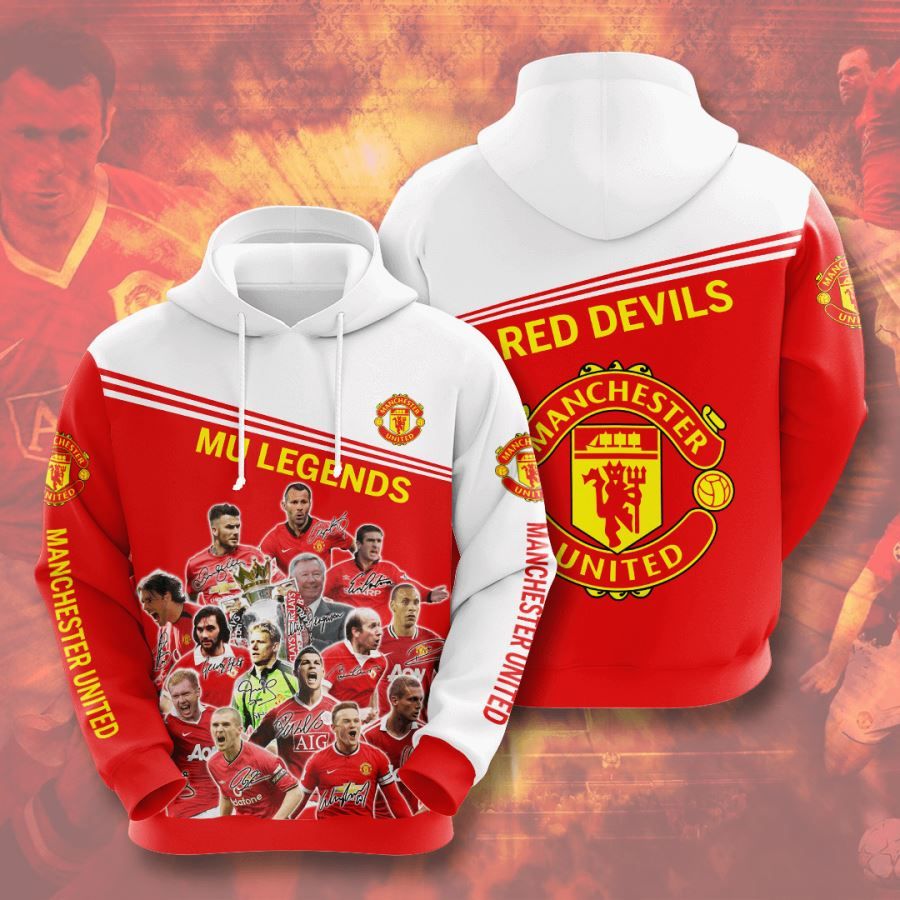 Manchester United No1117 Custom Hoodie 3D