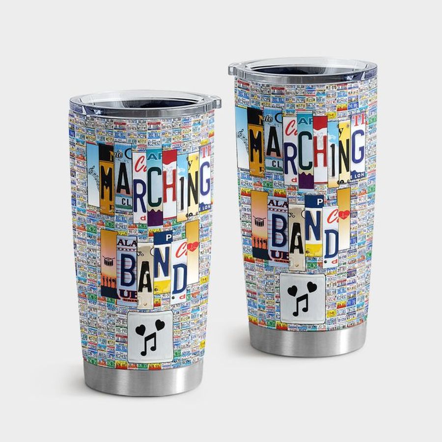 Marching Band Gift Insulated Cups, Marching Band Tumbler Tumbler Cup 20oz , Tumbler Cup 30oz, Straight Tumbler 20oz