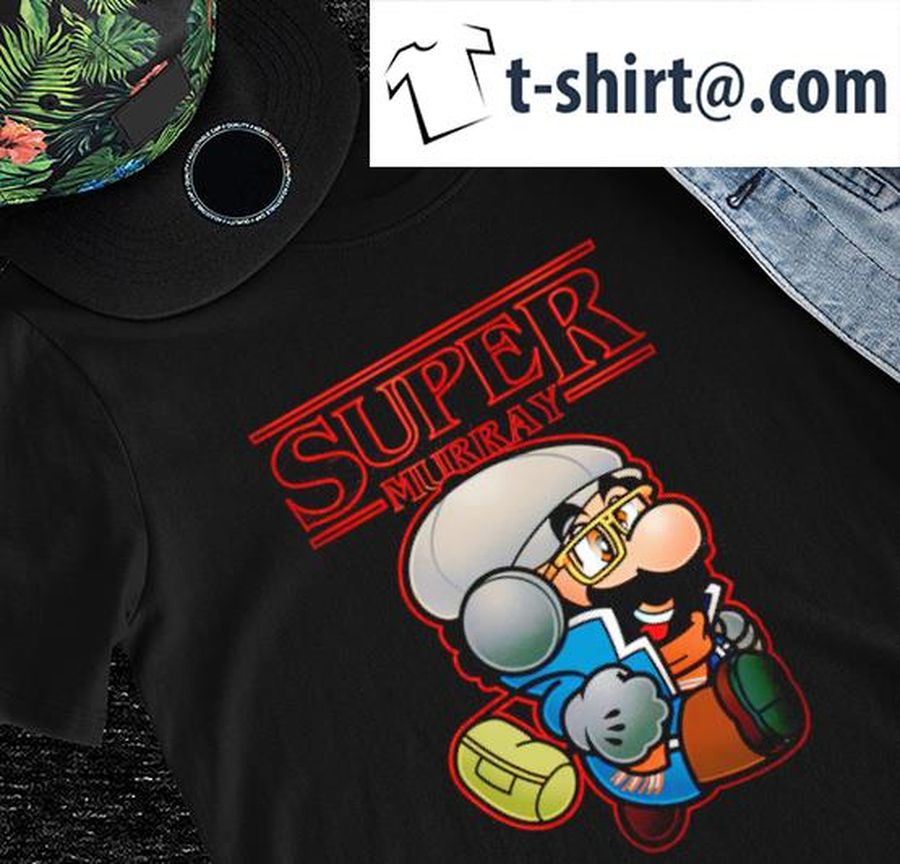 Mario Super Murray Stranger Things shirt