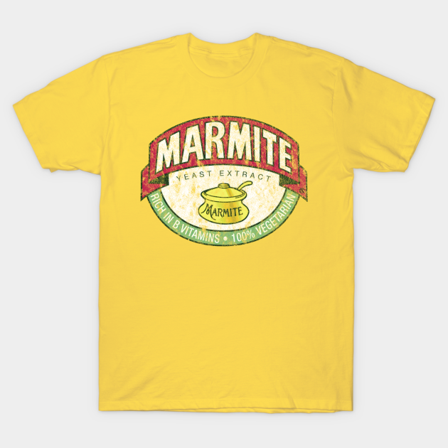 Marmite Vintage Distressed Logo T-shirt, Hoodie, SweatShirt, Long Sleeve