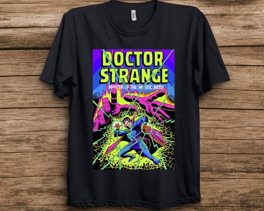 Marvel Avengers Doctor Strange Mystic Arts Neon Graphic Lover Unisex T-Shirt