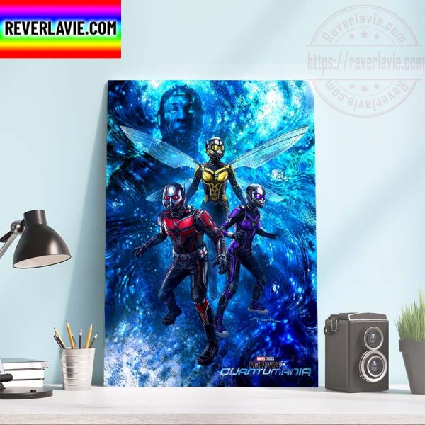 Marvel Studios Ant Man And The Wasp Quantumania Official Poster Canvas